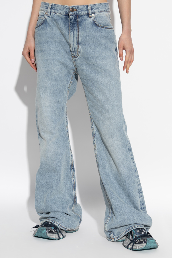 BALENCIAGA Woman Jeans Denim 790405 TRW55 6185